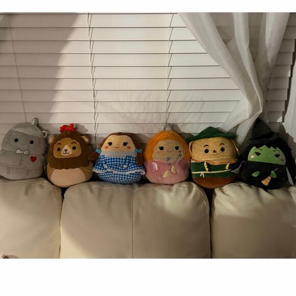 NWT Wizard of Oz lot of Squashmallow set of 6 Dorothy Christmas gift for fans - Picture 14 of 14